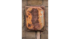 rusted metal