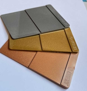 CCG Metallic samples