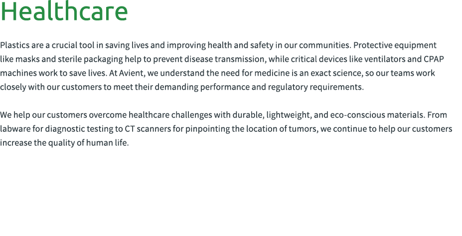 Healthcare Plastics are a crucial tool in saving lives and improving health and safety in our communities. Protectiv...