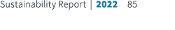 Sustainability Report | 2022 85